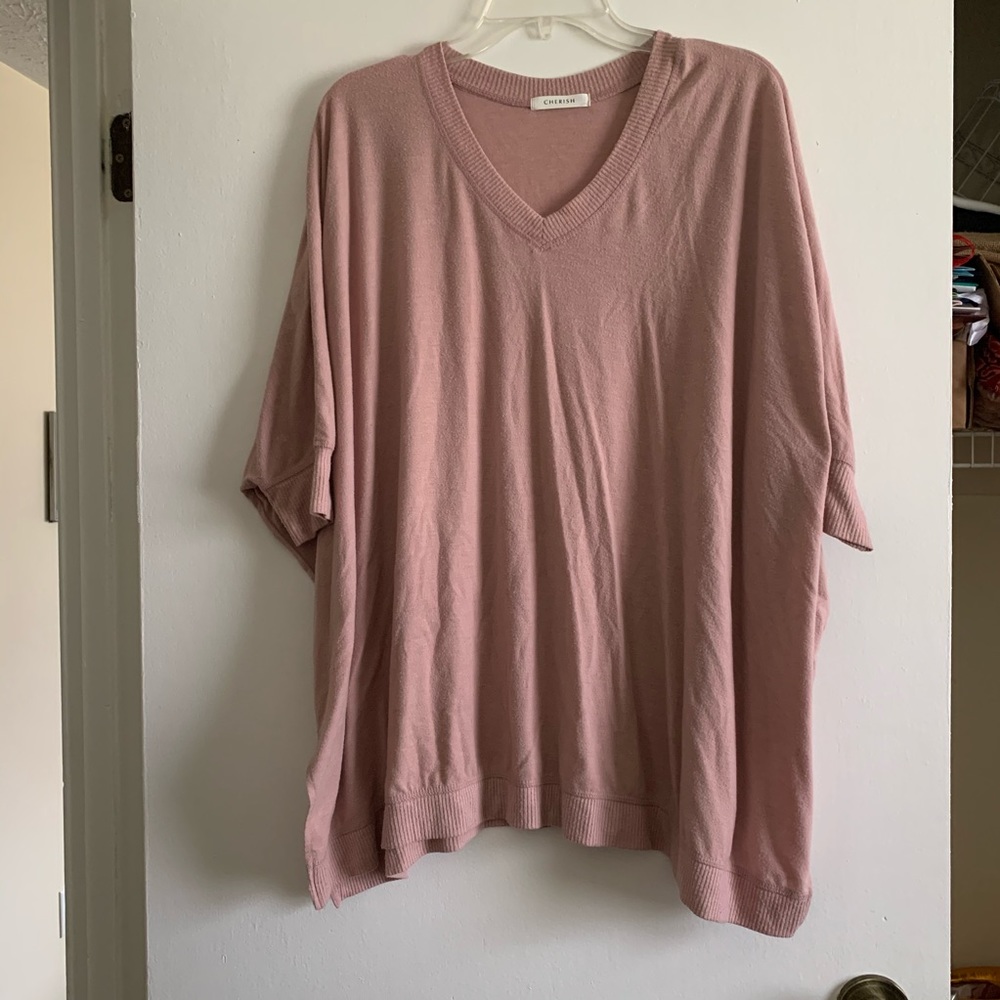 Cherish Poncho Blouse